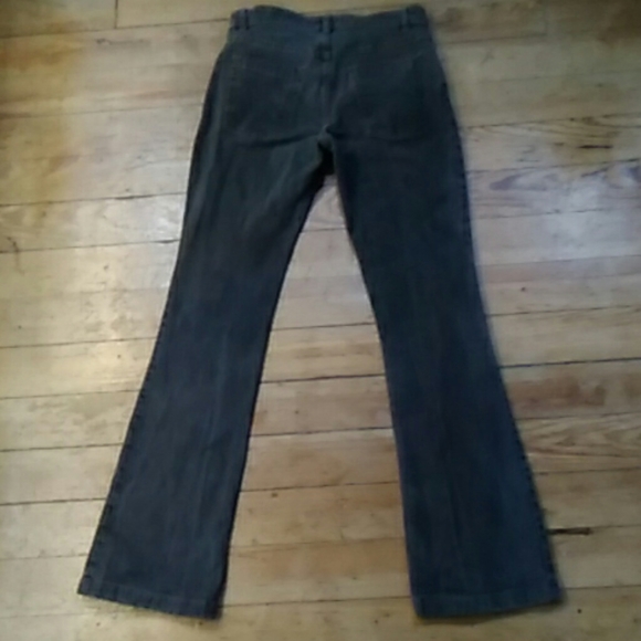 Pre-owned Burberrys Grey Flare Leg Jeans - Picture 4 of 8